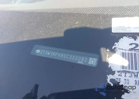 2025 Toyota Rav4 Xle z USA, uszkodzony, nr VIN 2T3W1RFV9SC333392